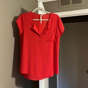 Hard to tell due to lighting but this is more like a magenta pink can send pics